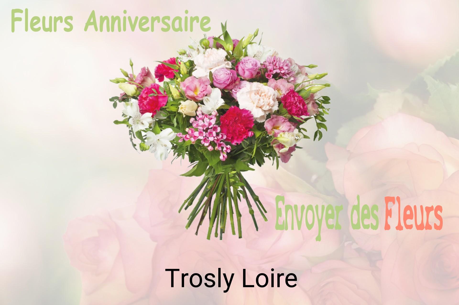 Bouquet de fleurs d’anniversaire livré à Trosly-Loire